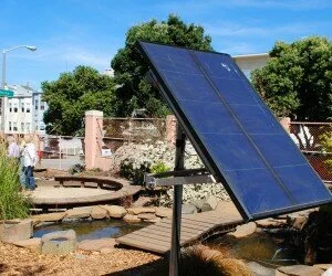 Solar panel Photo: Mary Jackson